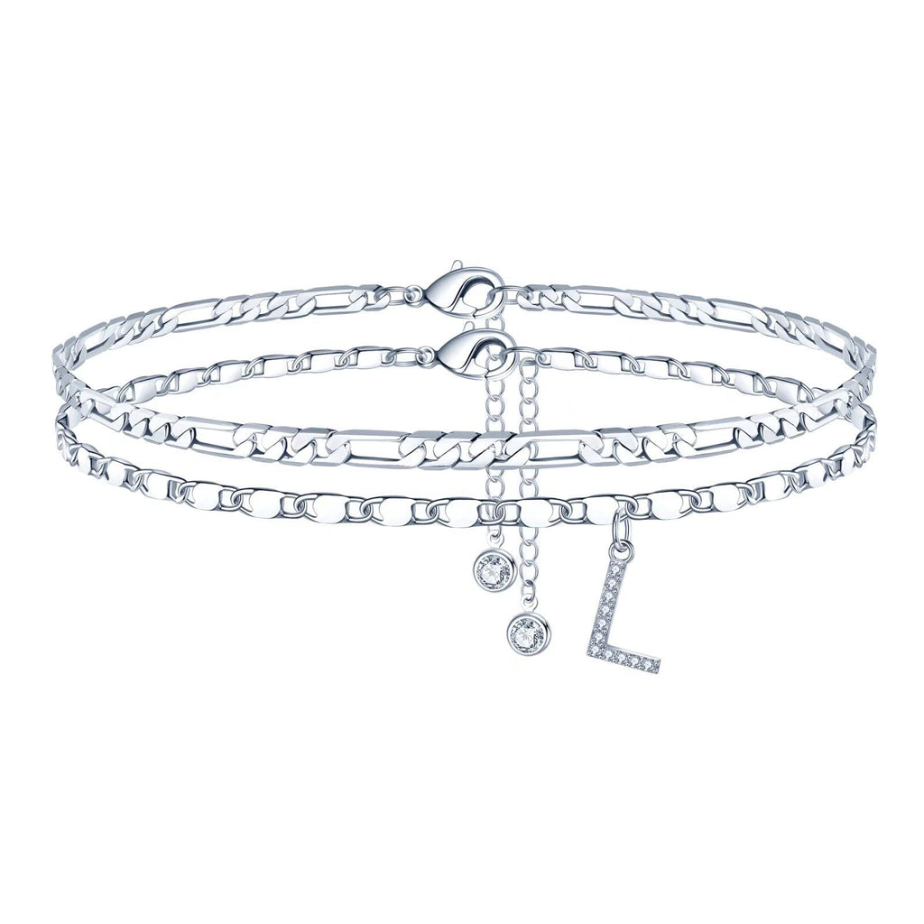 Pendentif anglais en zircon avec chaîne NK