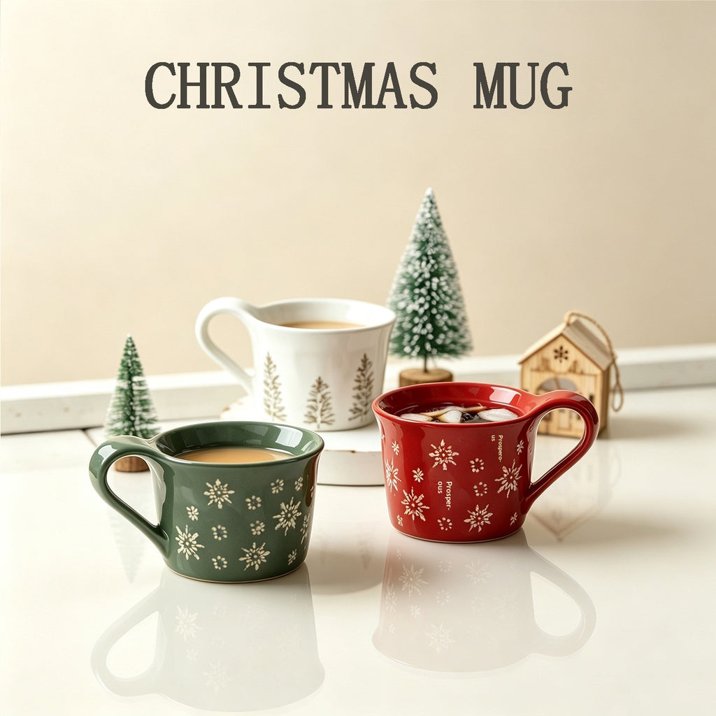 Mug en céramique à thème de Noël