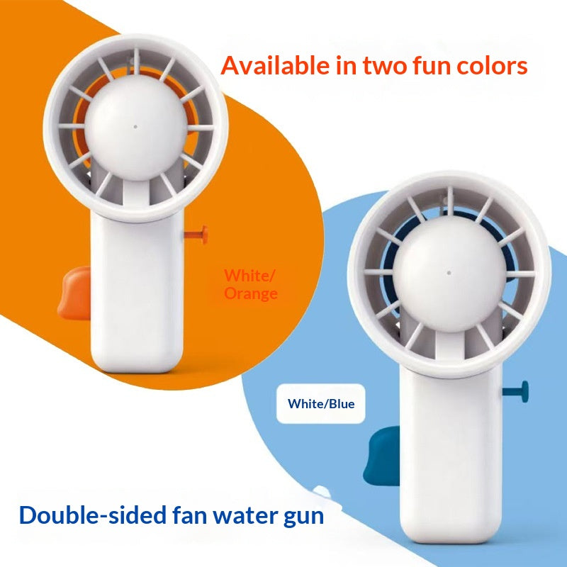 Jeu de pistolet à eau d'été Presse-et-squeeze Fan pistolet à eau