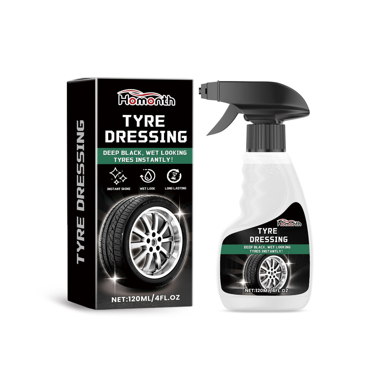 HOMONTH Automotive Tire Shine Spray