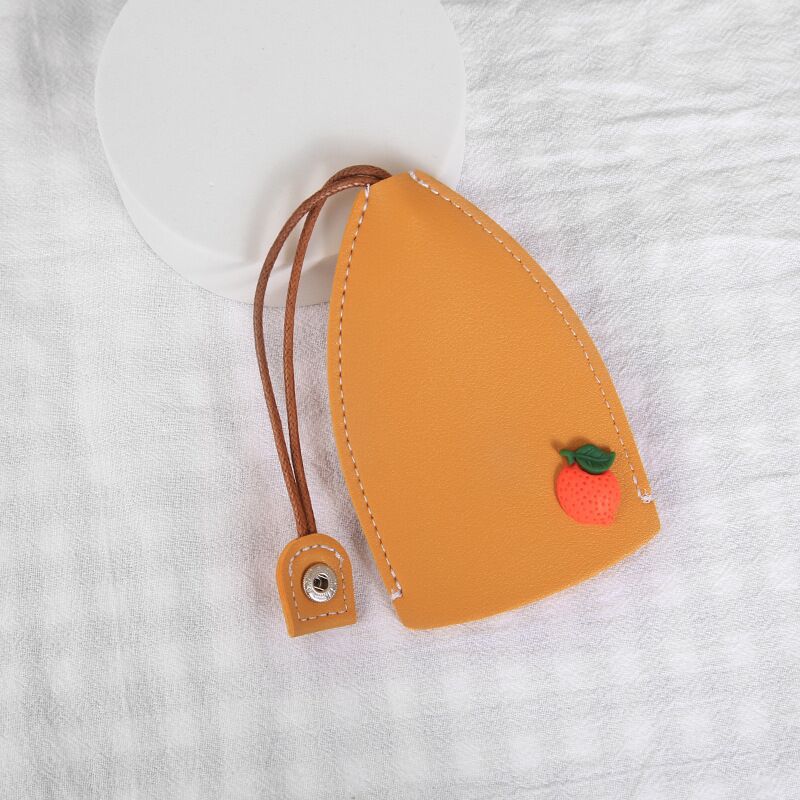 Caricature Pull-out Case clé Protection de la clé en cuir PU Creative Universal