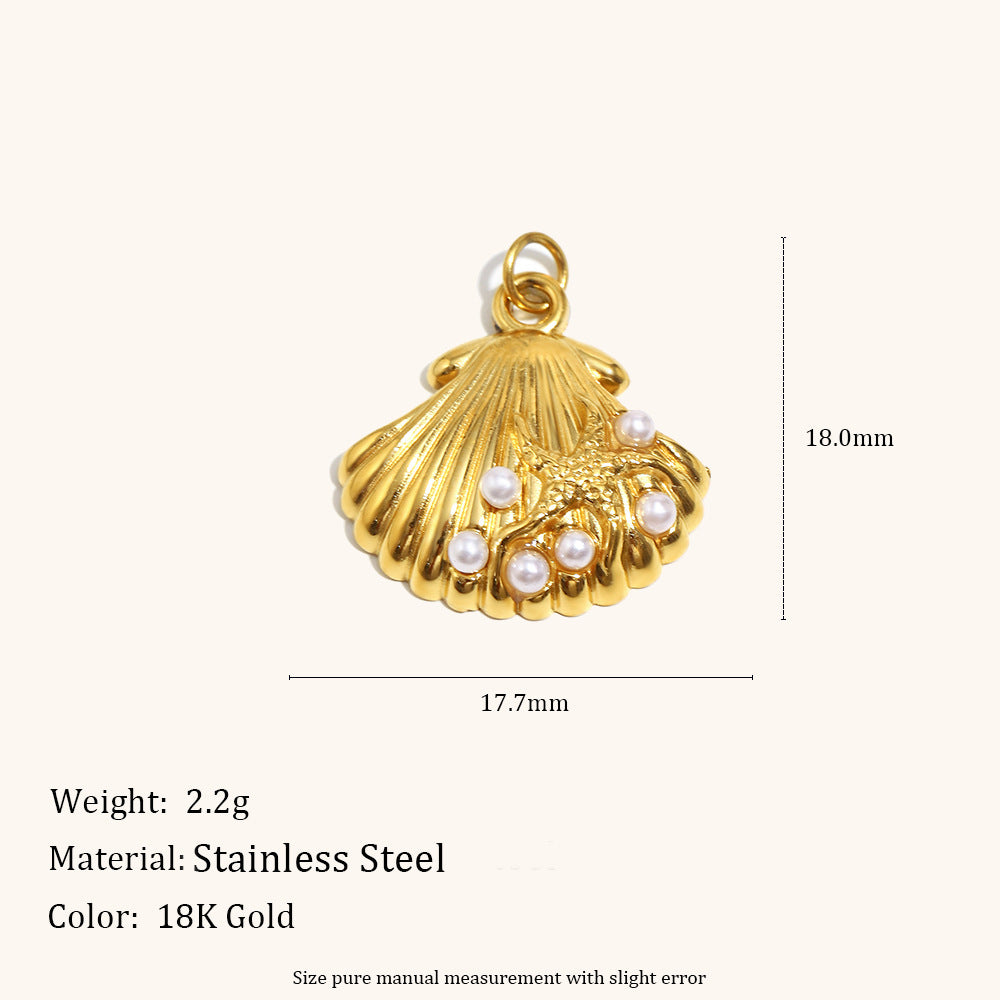 Accessoire pendentif mode Elegant Niche thème océan