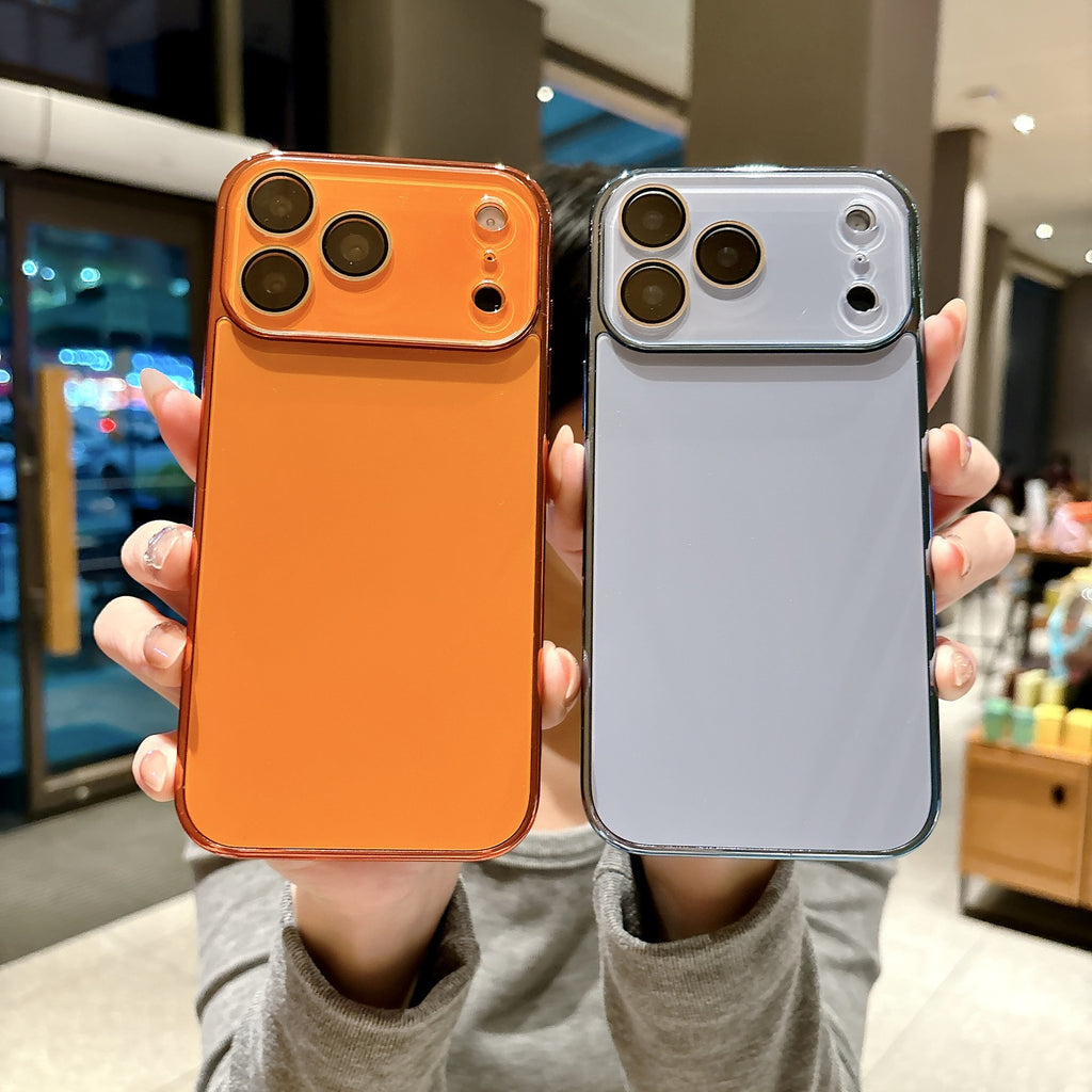 All-in-one Lens Protector and Frosted AG Phone Case for iPhone