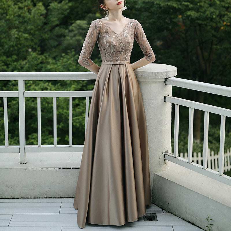 Banquet Party Élégante robe de soirée Femmes