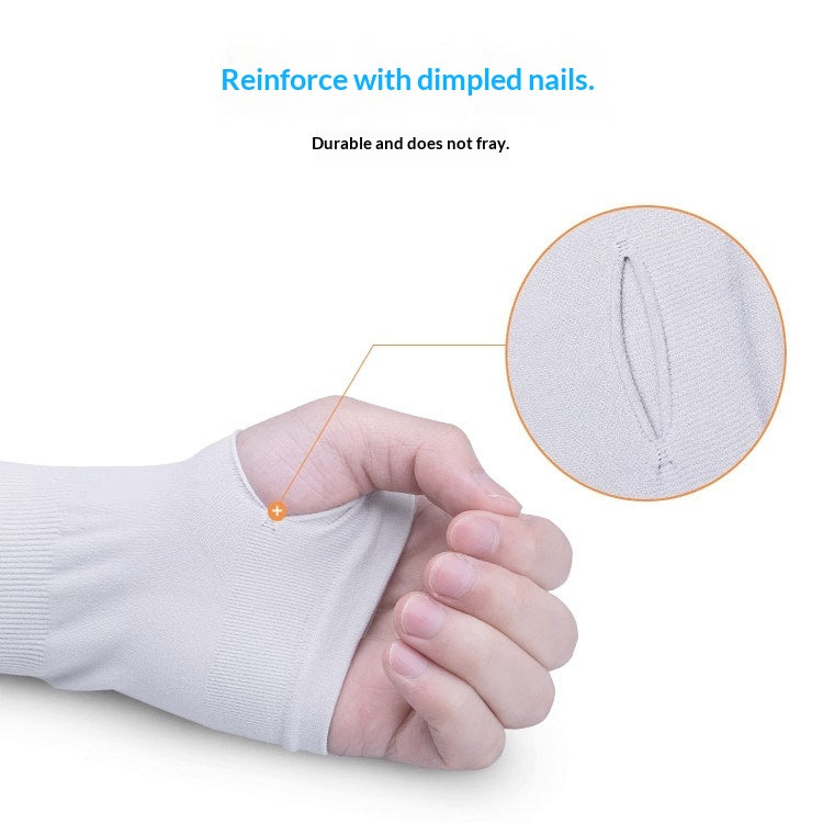 Gants de protection du soleil mince et résistant aux UV