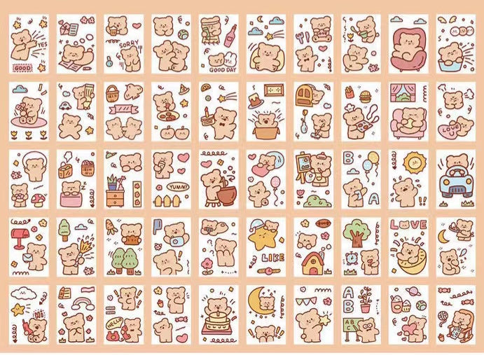 Stickers Ce Compte Matériel Stickers Décoratifs 50 Feuilles