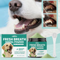 Poudre de nettoyage de dents de chien