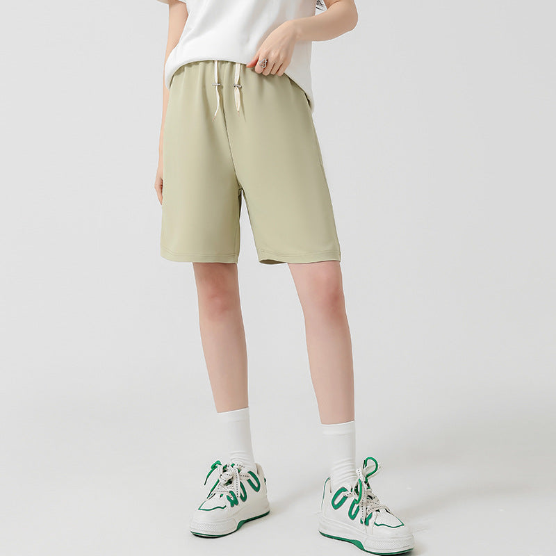 Le short des femmes enceintes Cropped L'été des femmes hors de portée mince haute taille large jambe