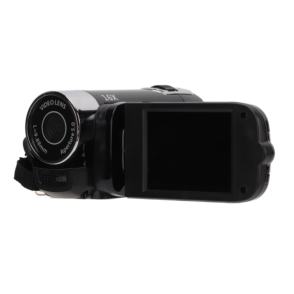 Caméra vidéo Caméscope Full HD Enregistreur caméra 270° Rotation 2.7 pouces écran couleur 16X Zoo