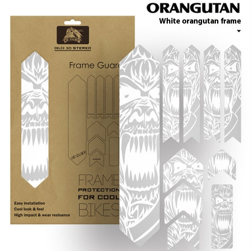 Film de protection anti-éclaboussure pour vélo de montagne