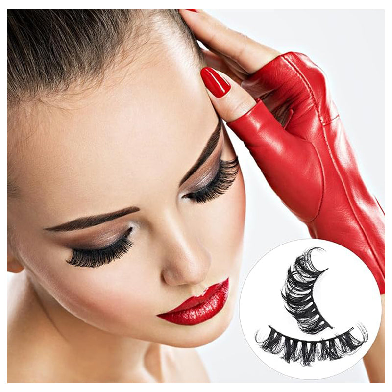 10 paires de faux cils Cils Cluster d'extension