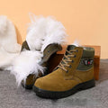 Hommes Bottes de coton thermique en peau de mouton