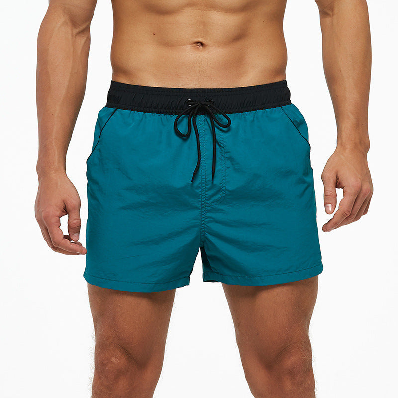 Short sport homme Cinquième pantalon imperméable Séchage rapide respirant doublé Anti exposition Dou