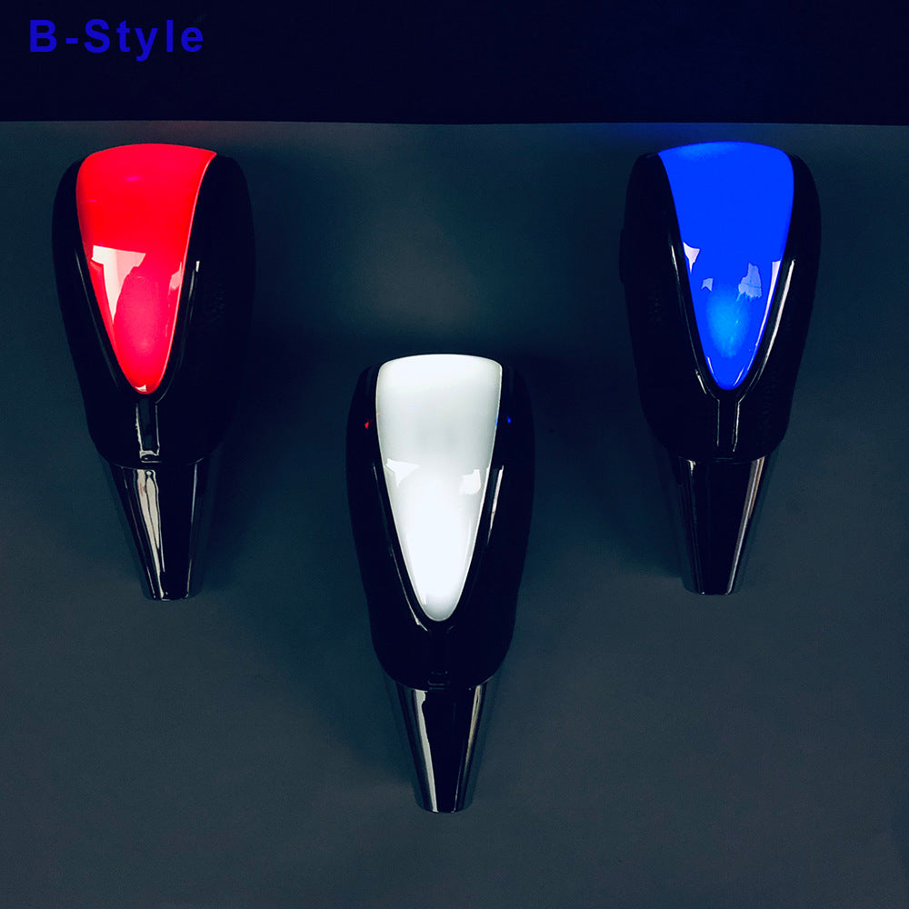 Accessoires de modification de voiture LED lumière tête tactile capteur levier de lumière