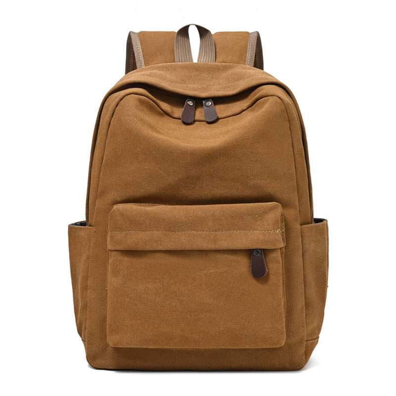 Canvas Grand Capacité Sac à dos pour hommes