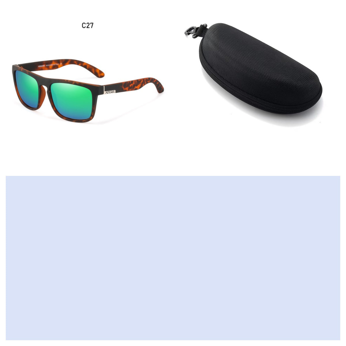 Boite Lunettes de soleil de conduite colorées Lunettes de soleil de sport polarisé pour hommes