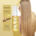 EELHOE 24K Huile de soin des cheveux dorés