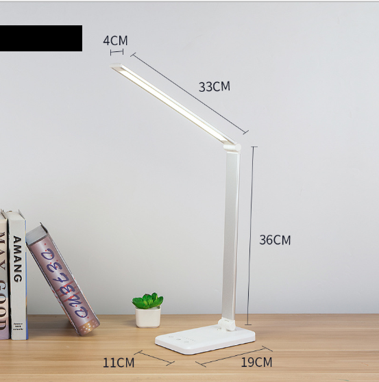 Vente lampe de charge sans fil led lampe de bureau avec USB