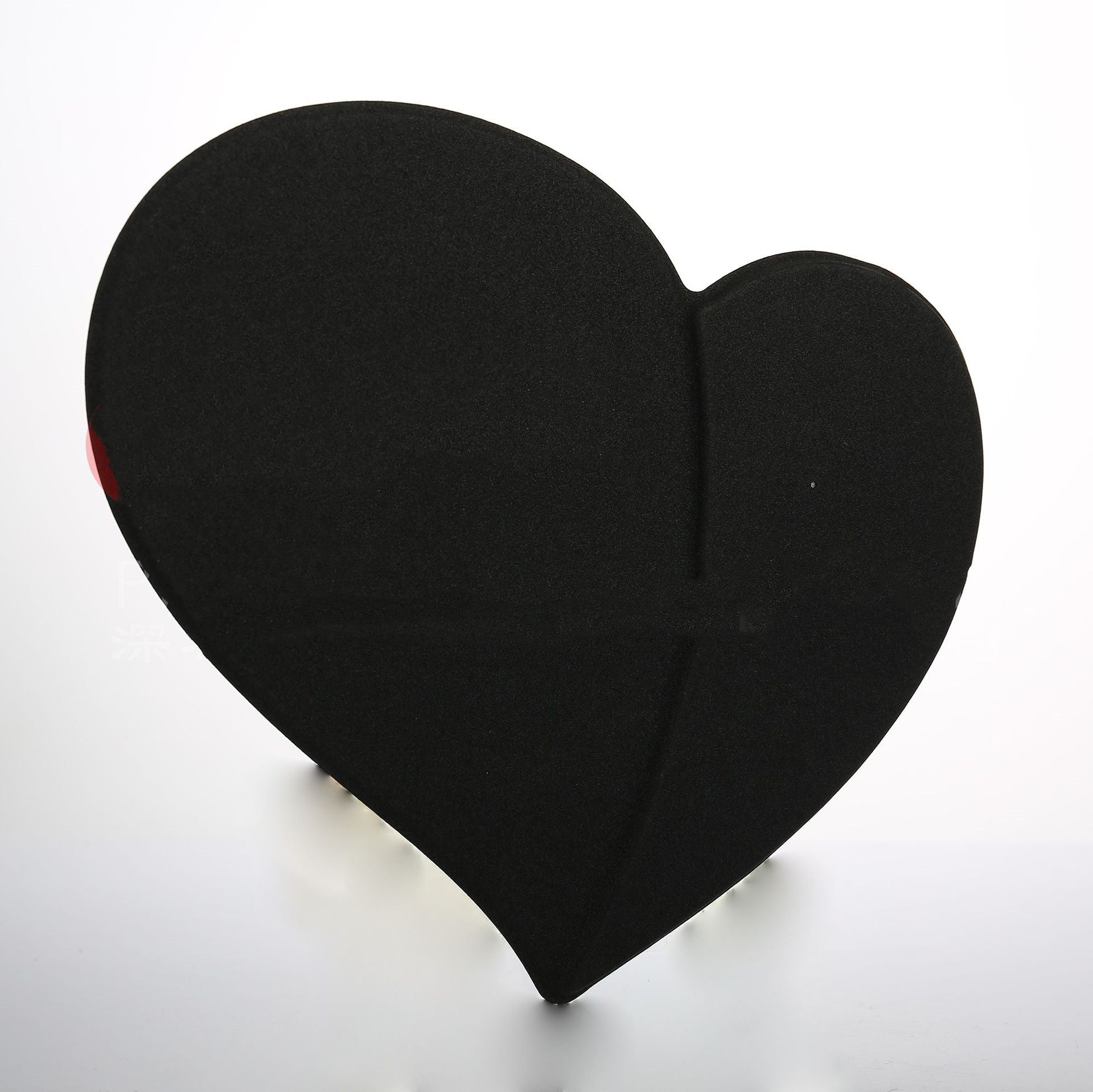 Pad souris sans fil charge rapide en forme de coeur
