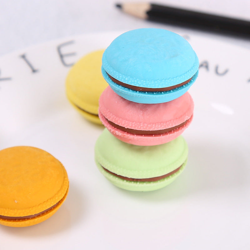 Étudiant créatif simple macaron gomme