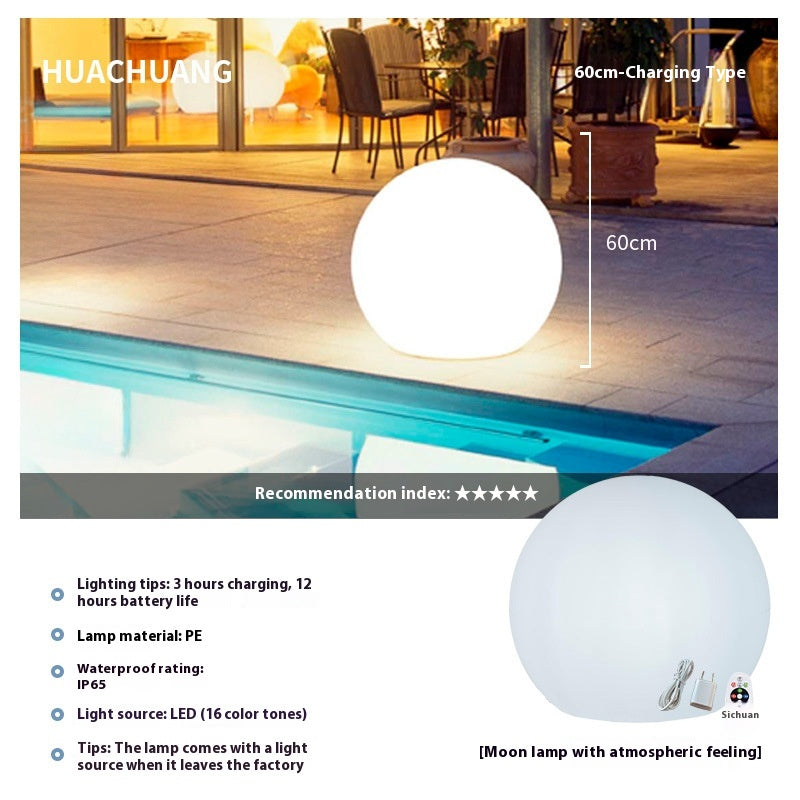 Lampe extérieure de jardin solaire lumière paysage jardin pelouse