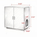 Armoire en bois pour chats