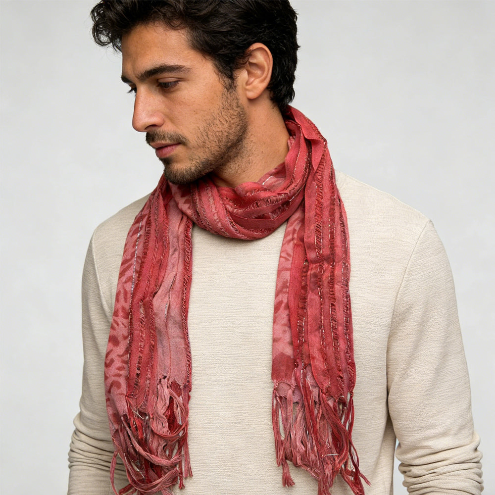 2-piece long Boho Scarf