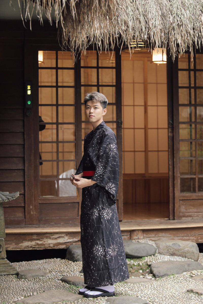Japonais Kimono Homme traditionnel Samurai Gentleman