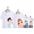 Un T-shirt à manches courtes en coton trois ou quatre