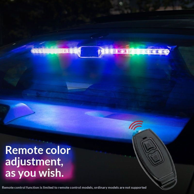 Avertisseur solaire de voiture anti-collision Strobe Light