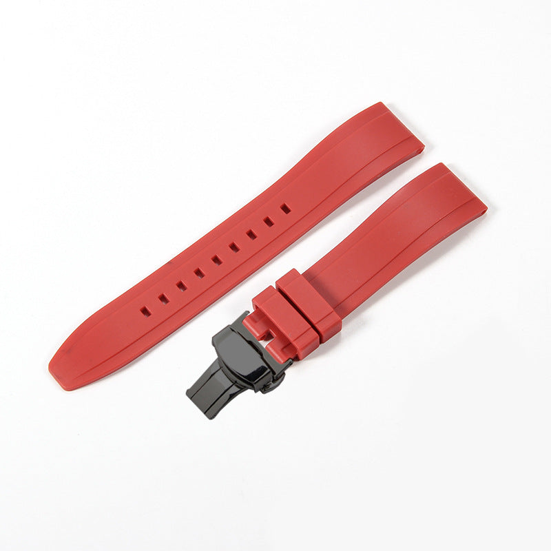 Bracelet de libération rapide en caoutchouc 22mm