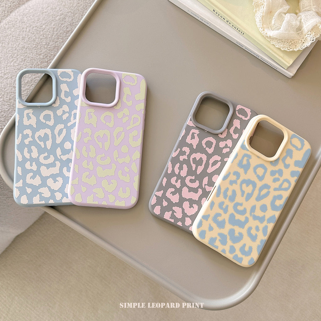 Personnalisé Leopard Imprimer Trendy Cool Soft Silicone Phone Case