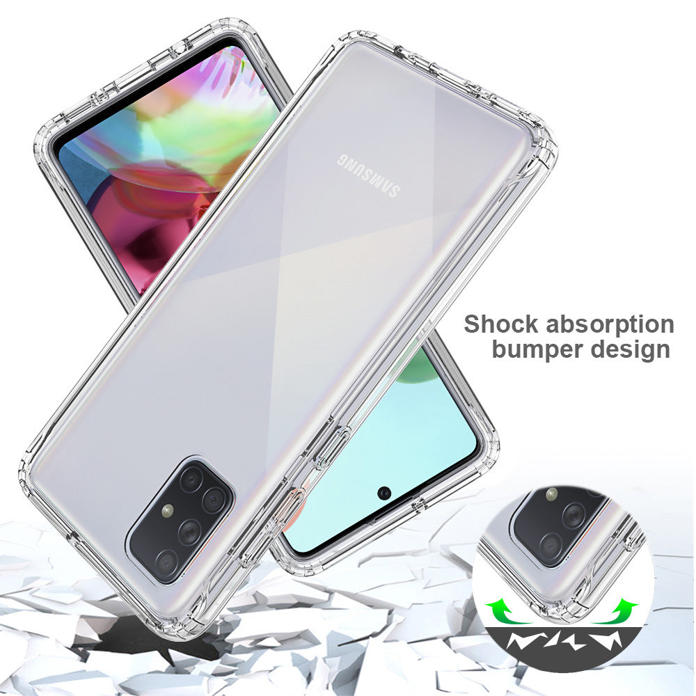 Cas de téléphone transparent anti-drop
