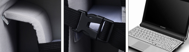 Sac à dos de caméra portable étanche personnalisé produit