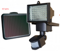 Lampe solaire à détecteur de corps infrarouge