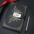 Exquis Retro Notebook Hand Account Butterfly Codebook