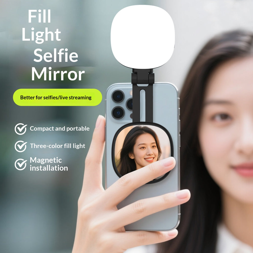 Magnetic Phone Fill Lampe de beauté portable pour la diffusion et le tournage en direct