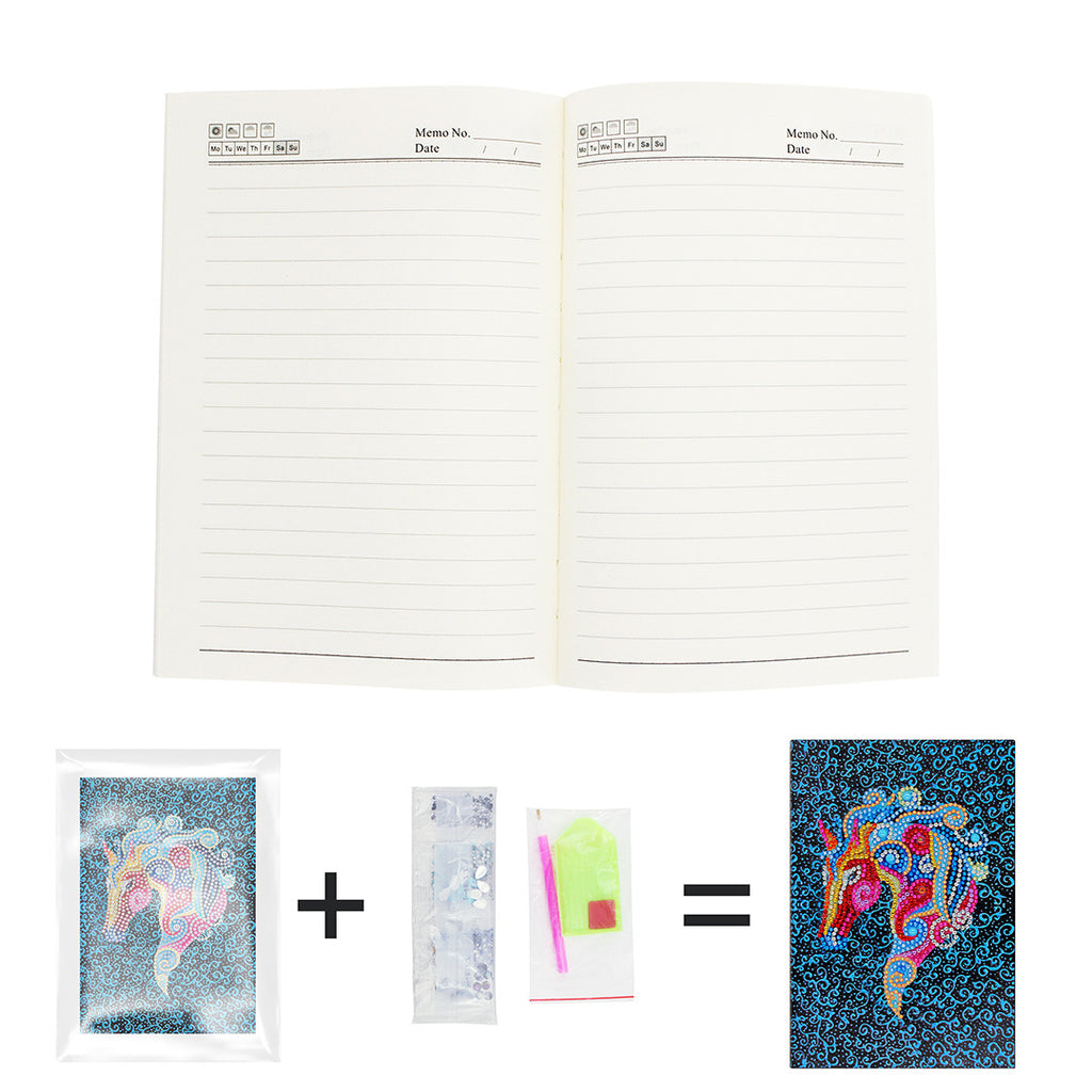 Cahier de notes pour la peinture au diamant