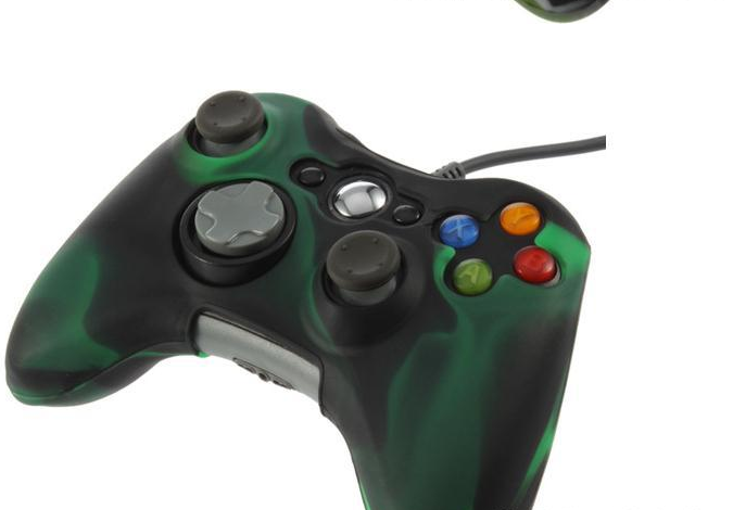 Boîtier en silicone Camouflage Housse sans fil Housse en silicone