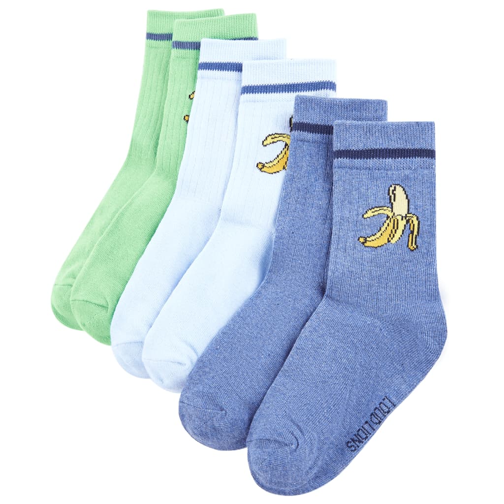 Chaussettes pour enfants 5 paires EU 26-29 Chaussettes pour enfants 5 paires