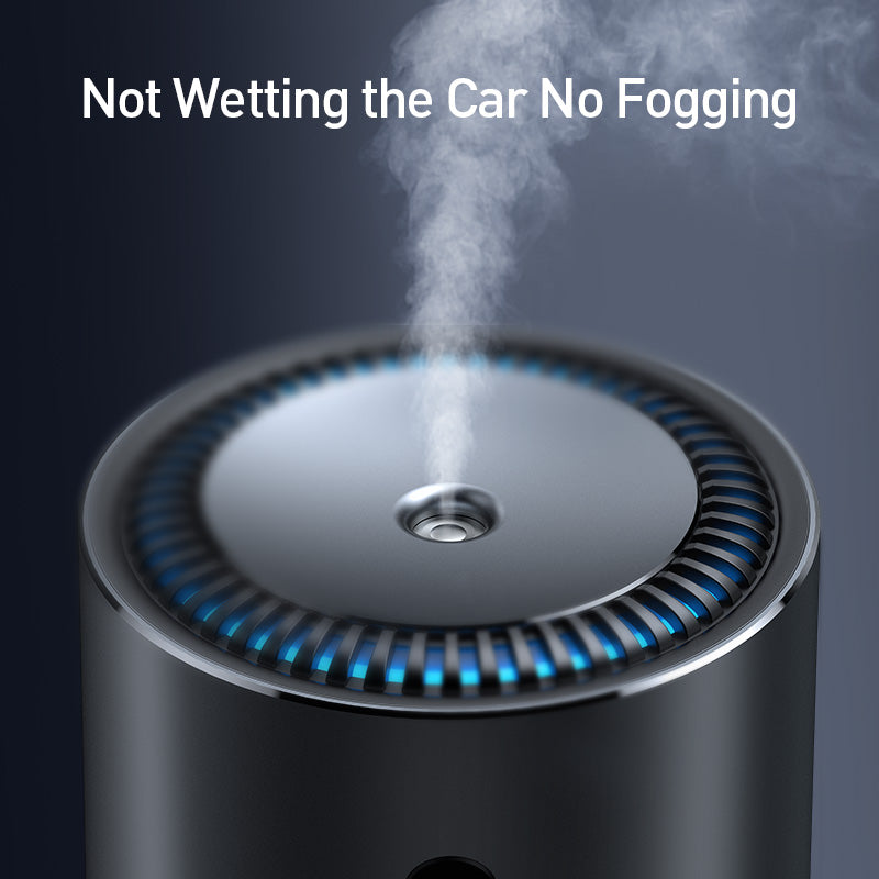 Humidificateur à bord d'un véhicule mouillé