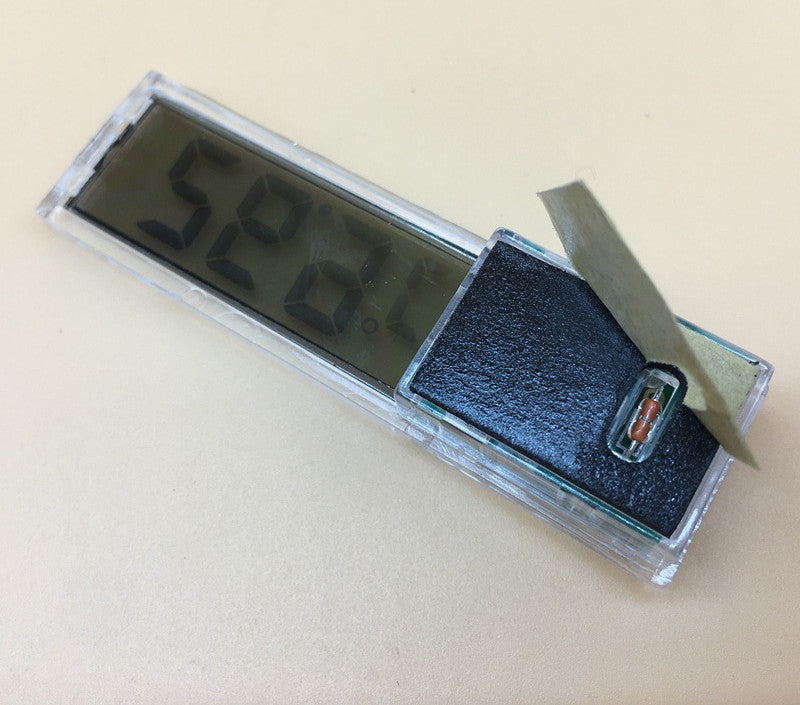 Thermomètre numérique électronique de reptile d'aquarium