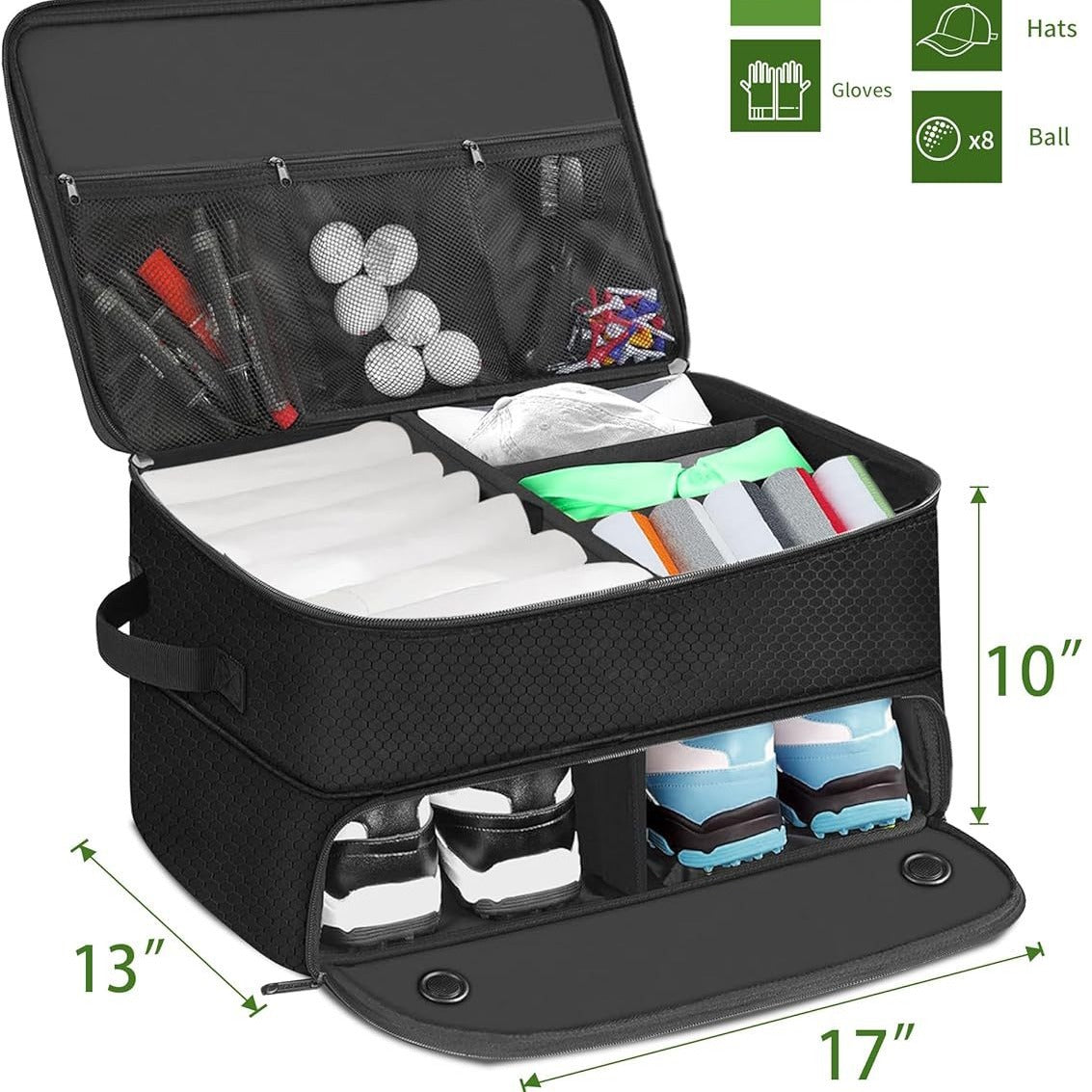 Golf coffre de stockage étanche voiture Golf Locker sac de stockage de voiture