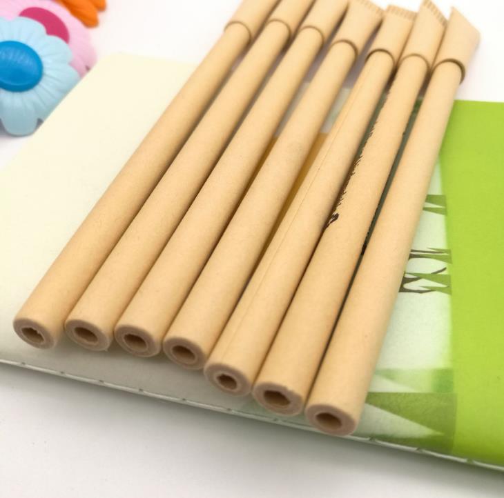 Stylo à tube en papier écologique