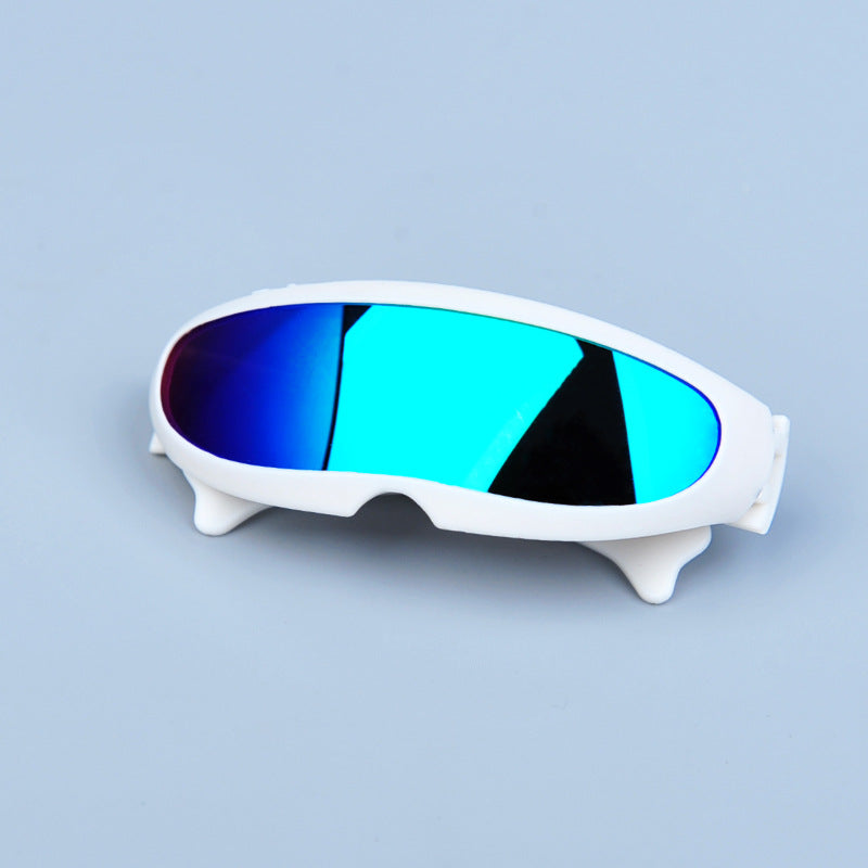 Lunettes de soleil réfléchissantes de mode Cat