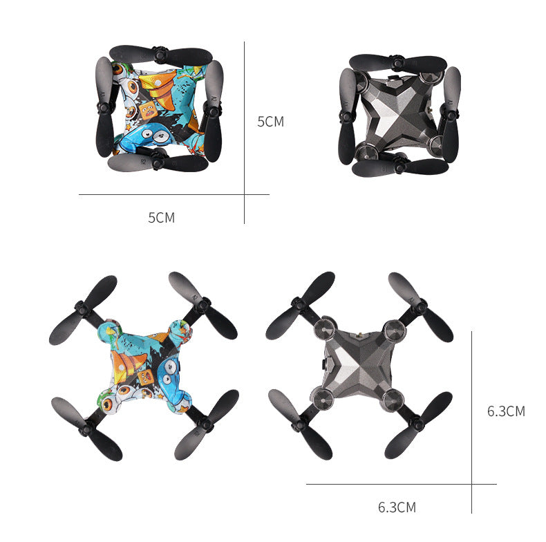Valise Mini Drone Pliage Aérien Photo Télécommande Plan