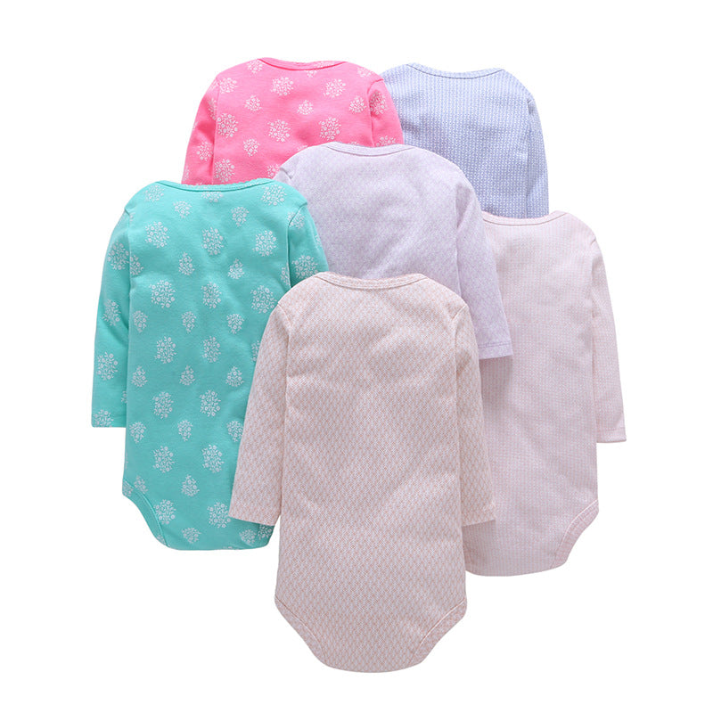 Costume de saut en couleur pour bébé fille de printemps et automne