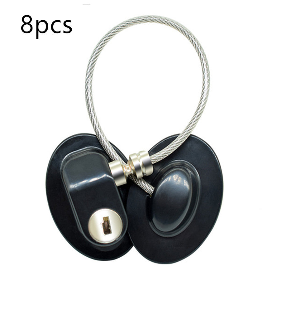 Fenêtre Sécurité Chaîne Verrouillage Fenêtre Cable Lock Restricteur Multifonctionnel Fenêtre Verrouillage Porte S