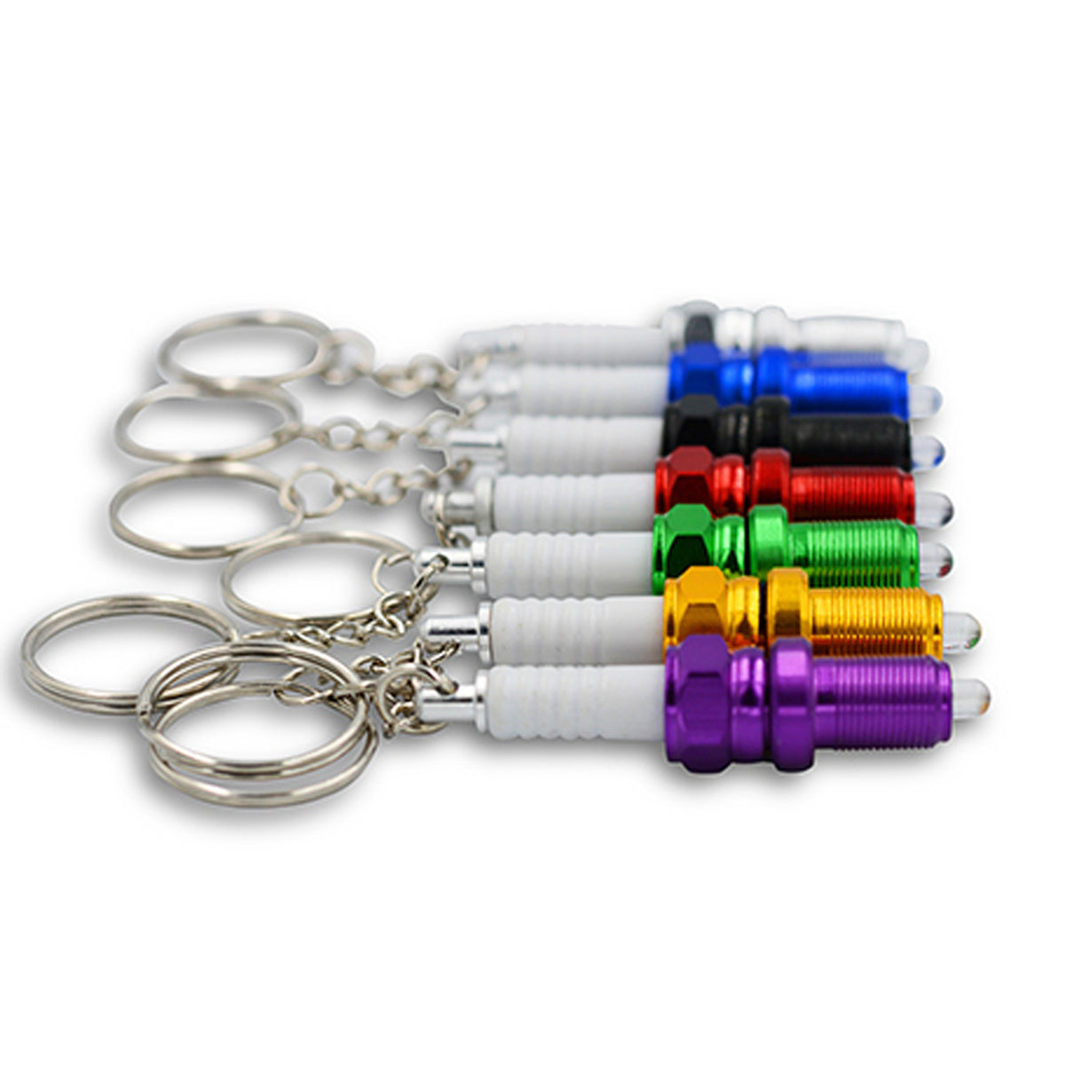 Porte-clés LED bougie lumineuse