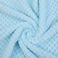 Couverture de couleur pure Mesh Ananas Grille Coral polaire